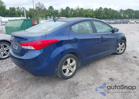 2013 Hyundai Elantra Gls из США, поврежденный, VIN KMHDH4AE8DU757699